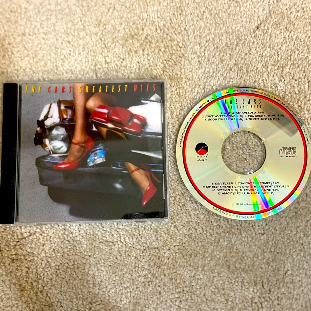 🔥 5 for $5🔥 The Cars Greatest Hits CD